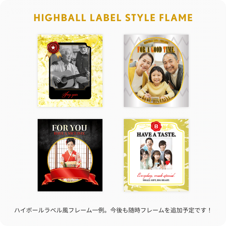 専用フレーム一例